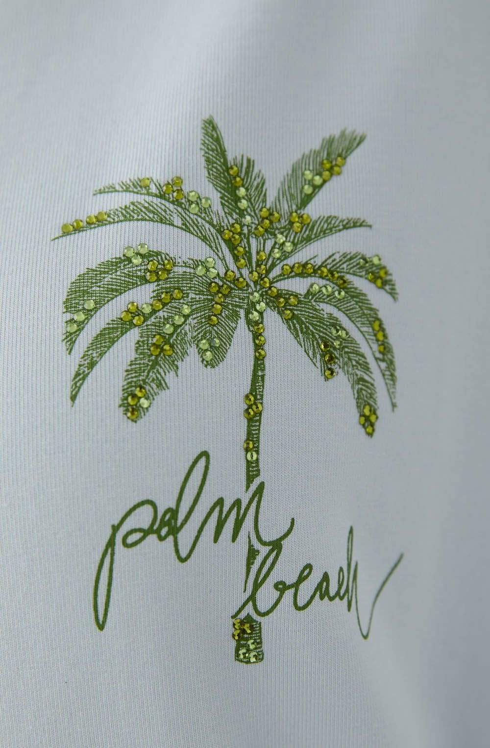 Baby Blue Palm Beach T Shirt
