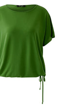 Cactus Green Silk Touch Jersey Top