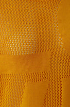 Orange Open Weave Jumper