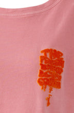 Pink Oversized Slogan Sweatshirt