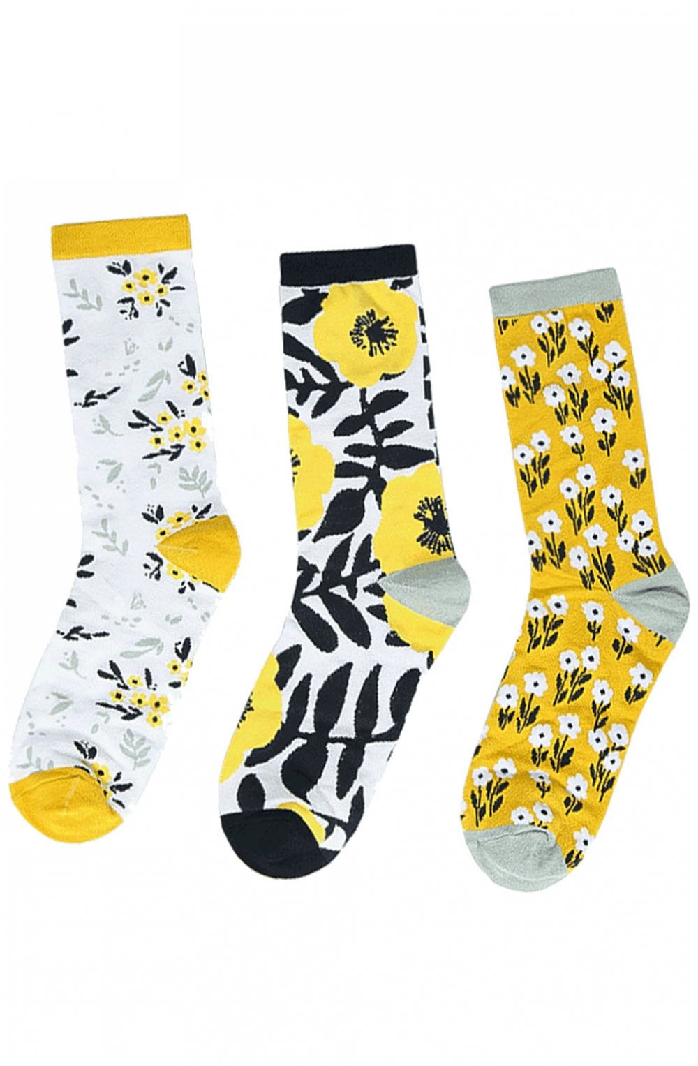 Bamboo Floral Sock Box