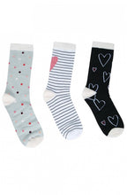 Bamboo Heart Sock Box