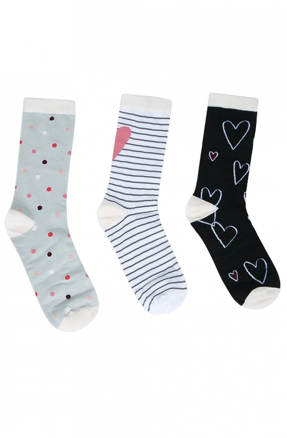 Bamboo Heart Sock Box