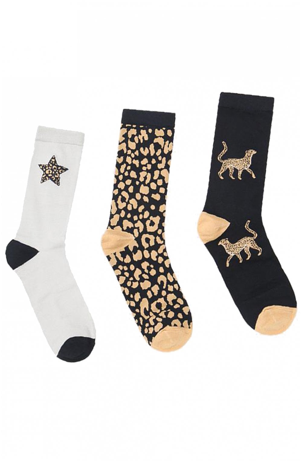 Bamboo Leopard Sock Box