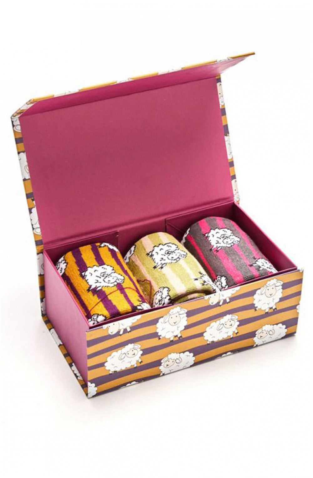 Socks in a Box Sheep Design
