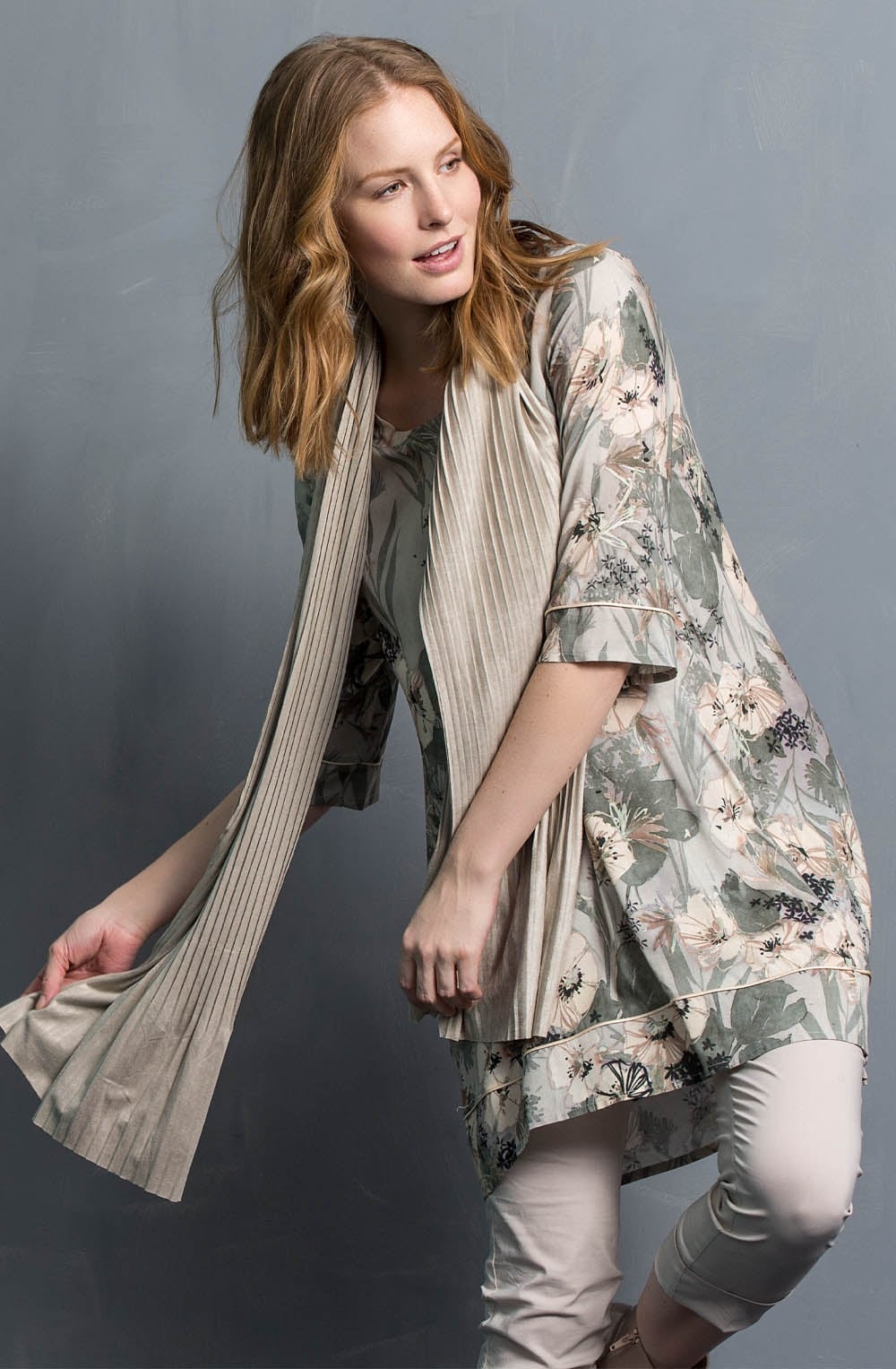 Beige Trousers