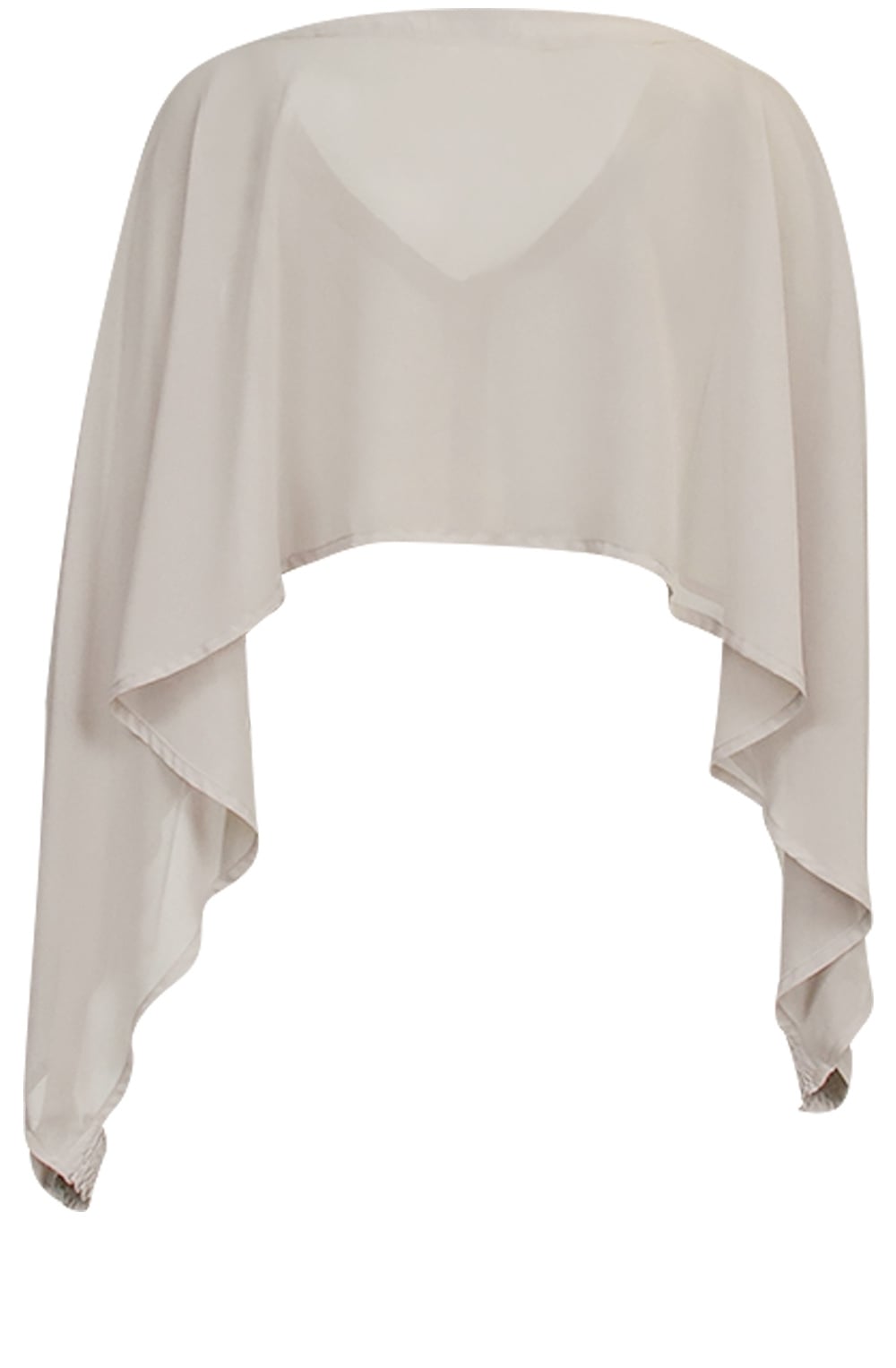 Chiffon cape