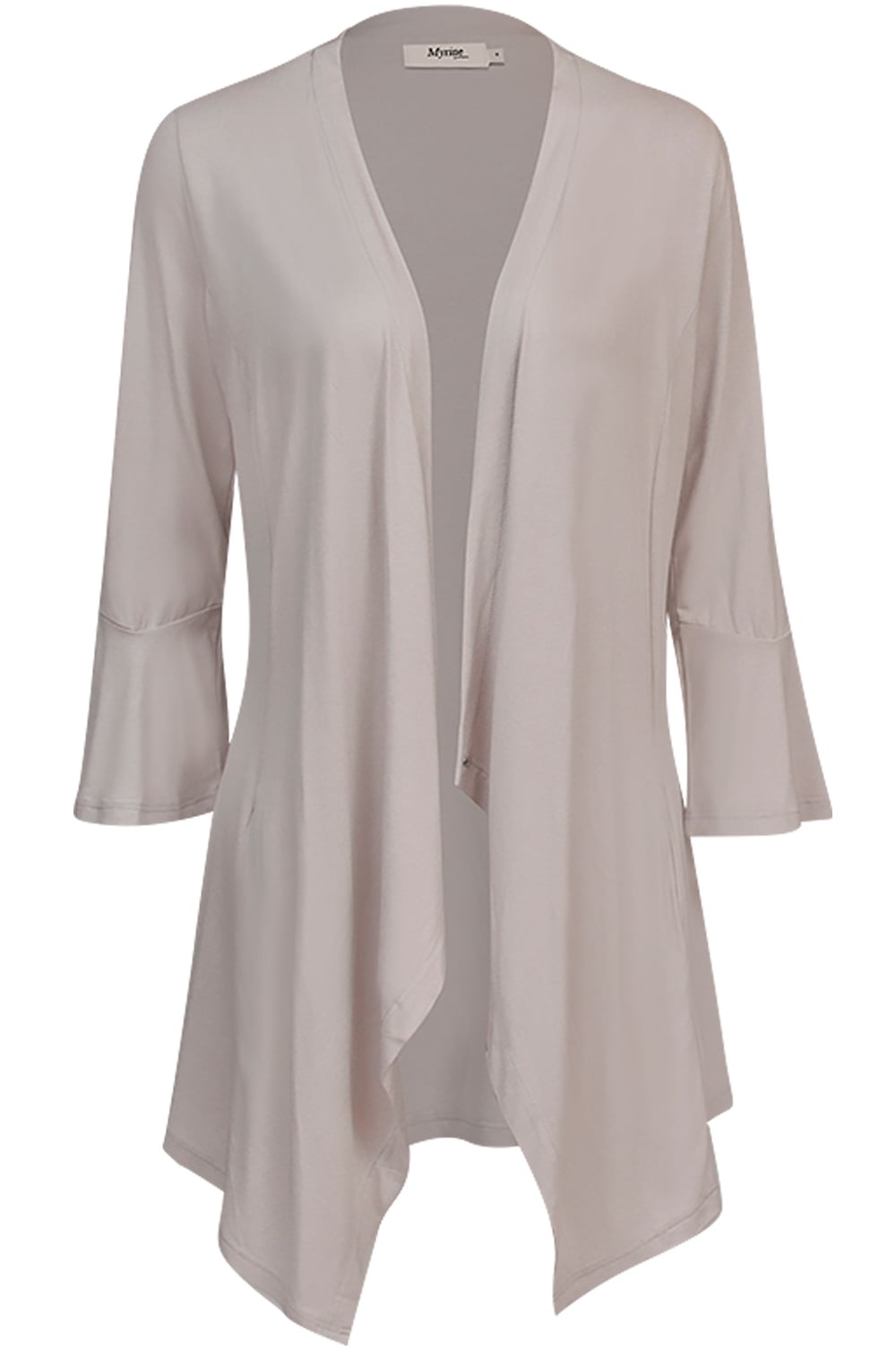 Draped Front Jersey Jacket