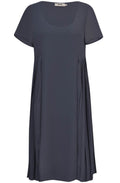 Frida Pleated Chiffon Dress