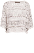 Metallic Loose Knit Sweater