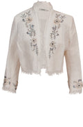 Woven Beaded Detail Jacket