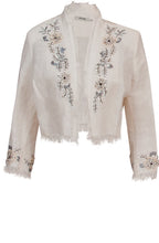 Woven Beaded Detail Jacket