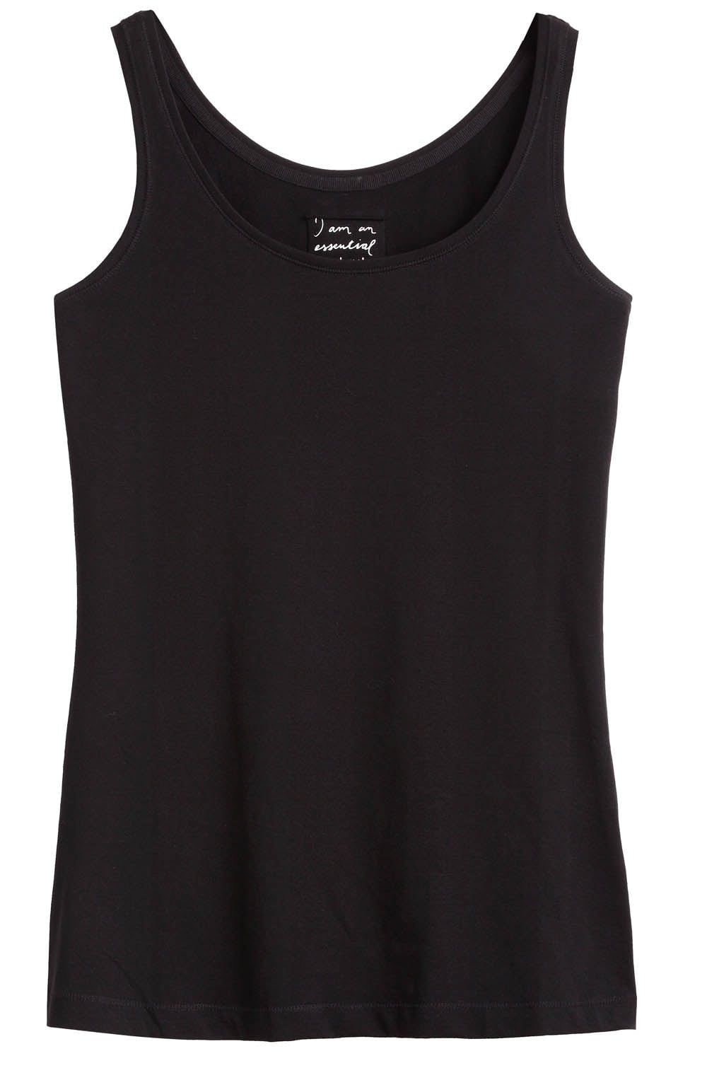 Navy Jersey Vest Top