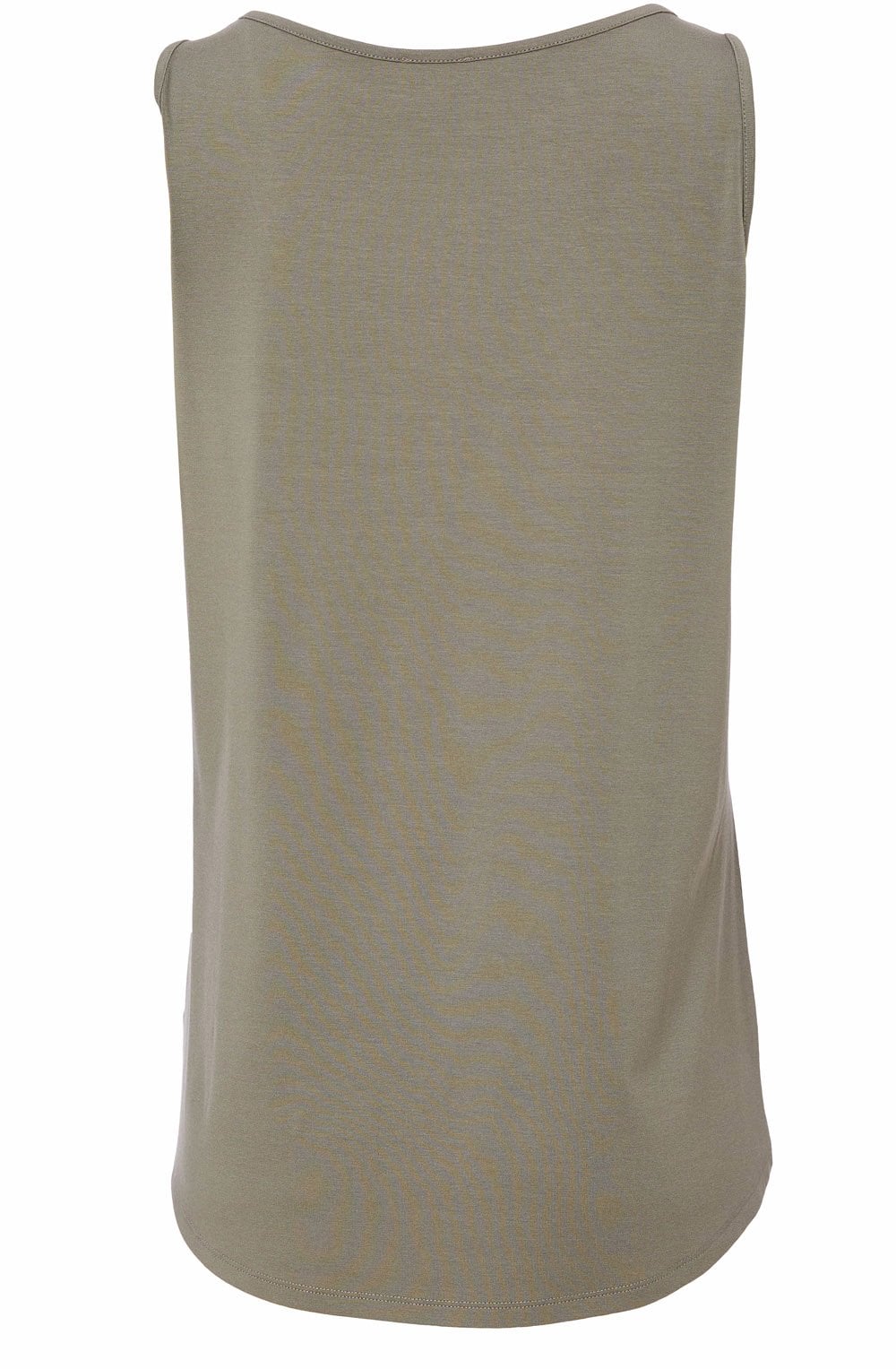 Army Green Sleeveless Relaxed Top