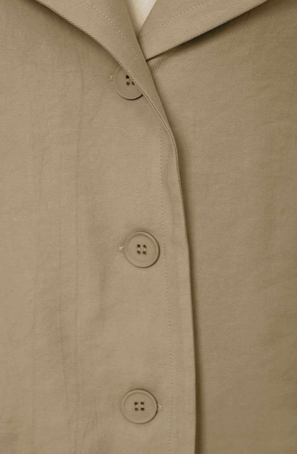Army Green Wide Lapel Box Jacket