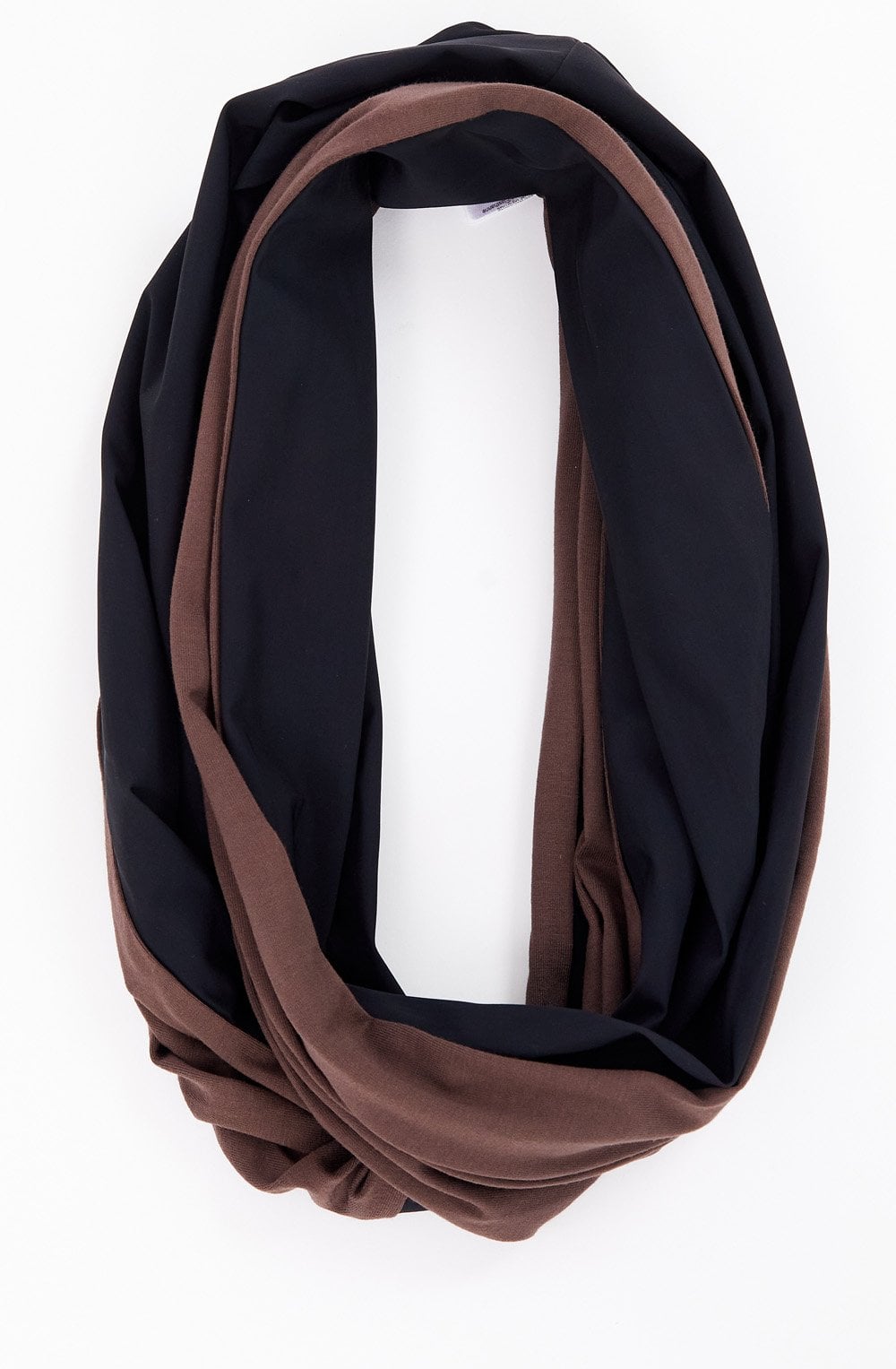 Cocoa and Black Two Tone Snood