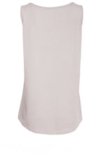 Dove Grey A Line Vest Top