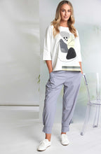 Dove Grey Cuffed Tapered Trousers