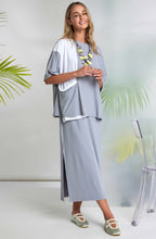 Dove Grey Sleeveless Pocket Design Maxi Dress