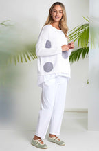 Dove Polka Dot Oversized Jumper