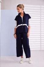 French Blue Balloon Trousers