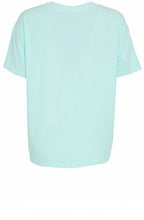 Mint Green Asymmetric Hemline Oversized Top