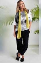 Monochrome Faded Spot Relaxed Blouse