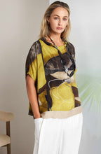 Oasis Bold Print Cowl Neck Top