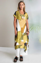 Oasis Bold Print V Neck Dress