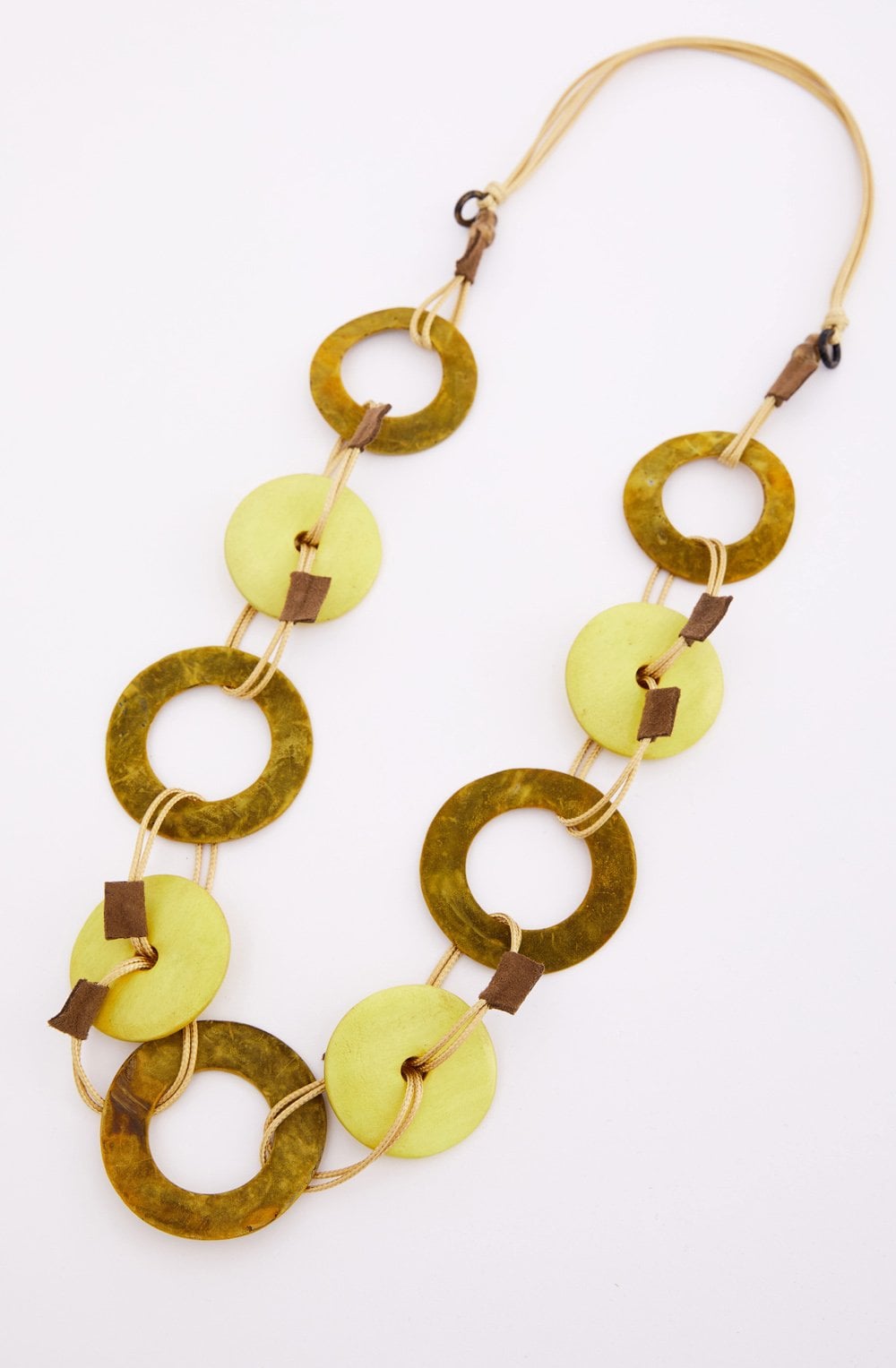 Oasis Discs and Loops Necklace