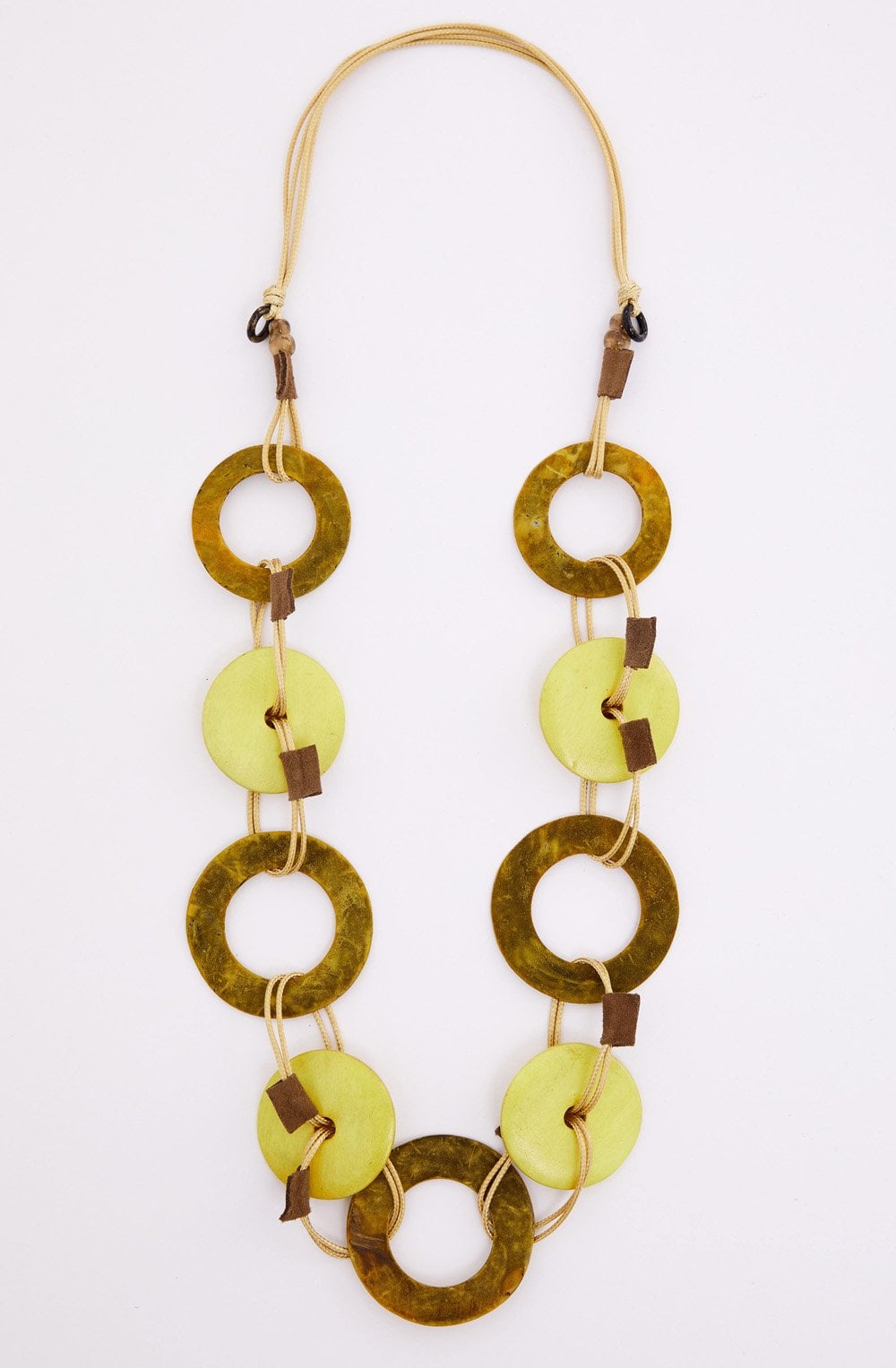 Oasis Discs and Loops Necklace