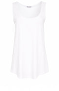White A Line Vest Top