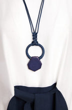 White and Eclipse Tie Detail Dress with Included Necklace