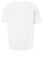 White Oversized Asymmetric T Shirt