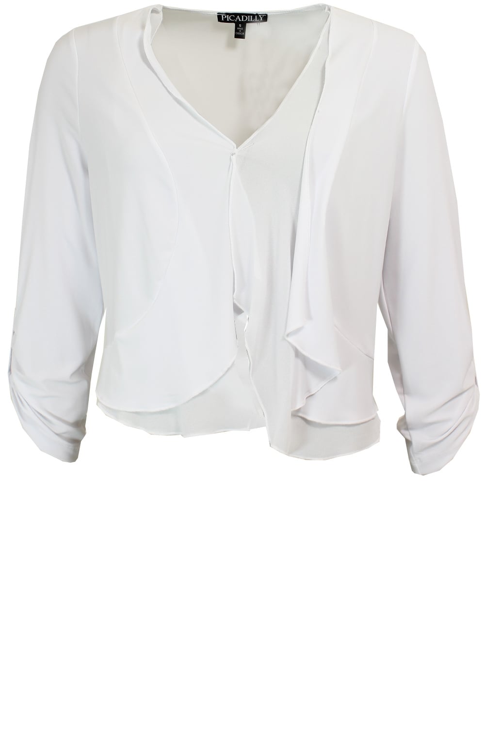 Off white chiffon jacket