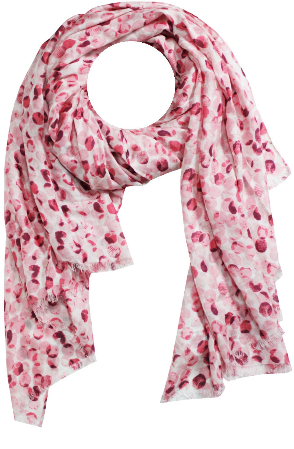 Abstract Spotted Print Scarf