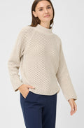 Almond Beige Honeycomb Henny Jumper
