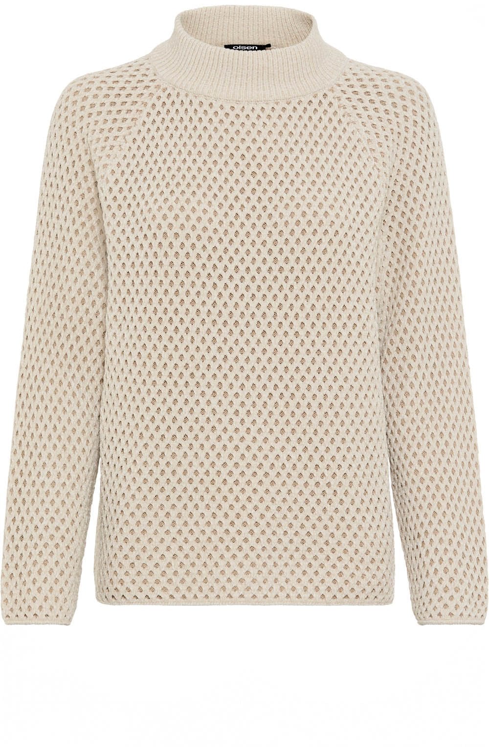 Almond Beige Honeycomb Henny Jumper
