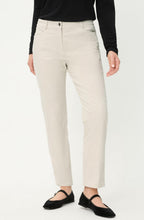 Almond Beige Velvet Lisa Straight Fit Trousers