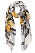 Amber Bold Print Lightweight Scarf