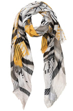 Amber Bold Print Lightweight Scarf