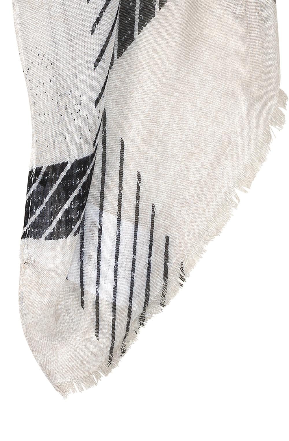 Amber Bold Print Lightweight Scarf