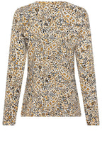 Amber Floral Print Edda Top