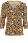 Amber Patterned T Shirt
