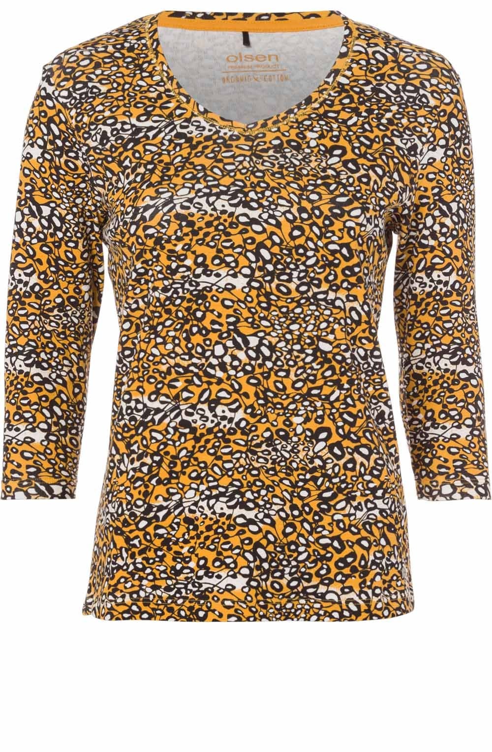 Amber Patterned T Shirt
