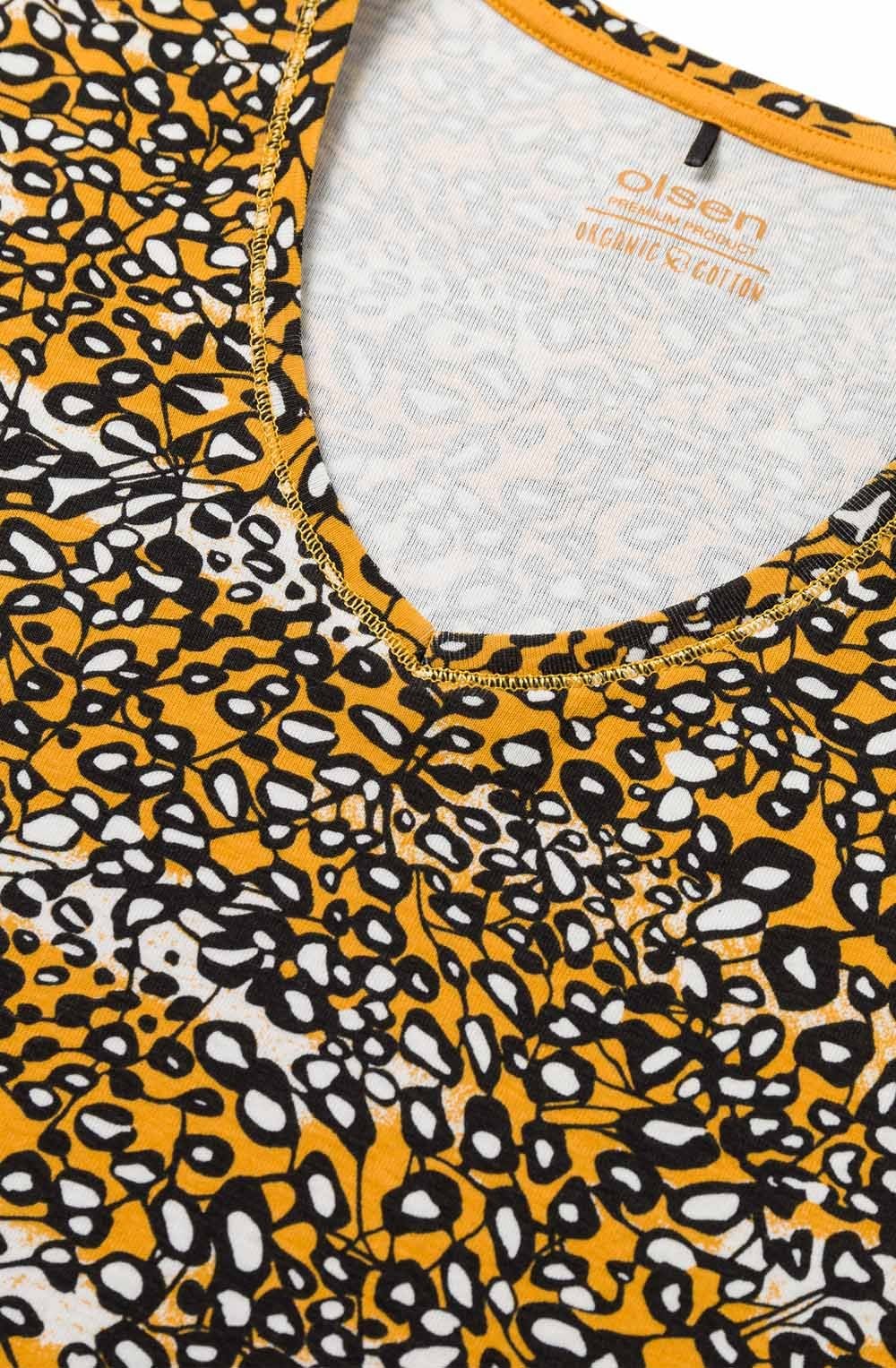Amber Patterned T Shirt