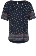 Anchor Print Top