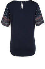 Anchor Print Top