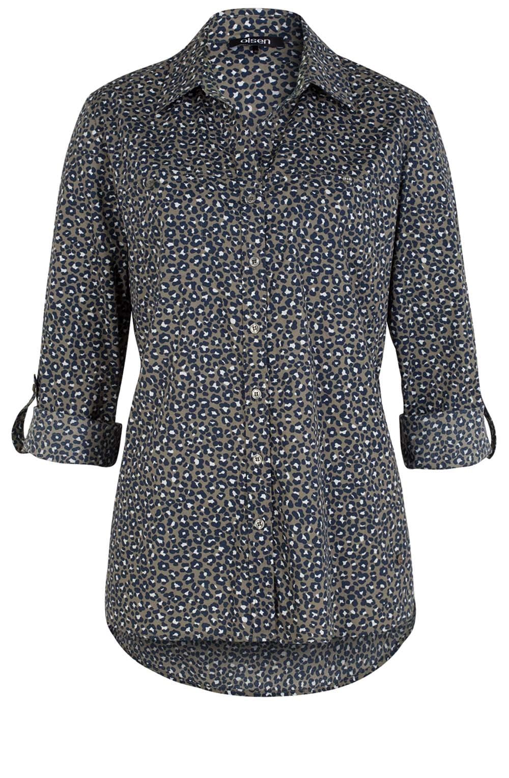 Animal Print Blouse