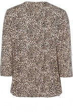 Animal Print Jersey Top